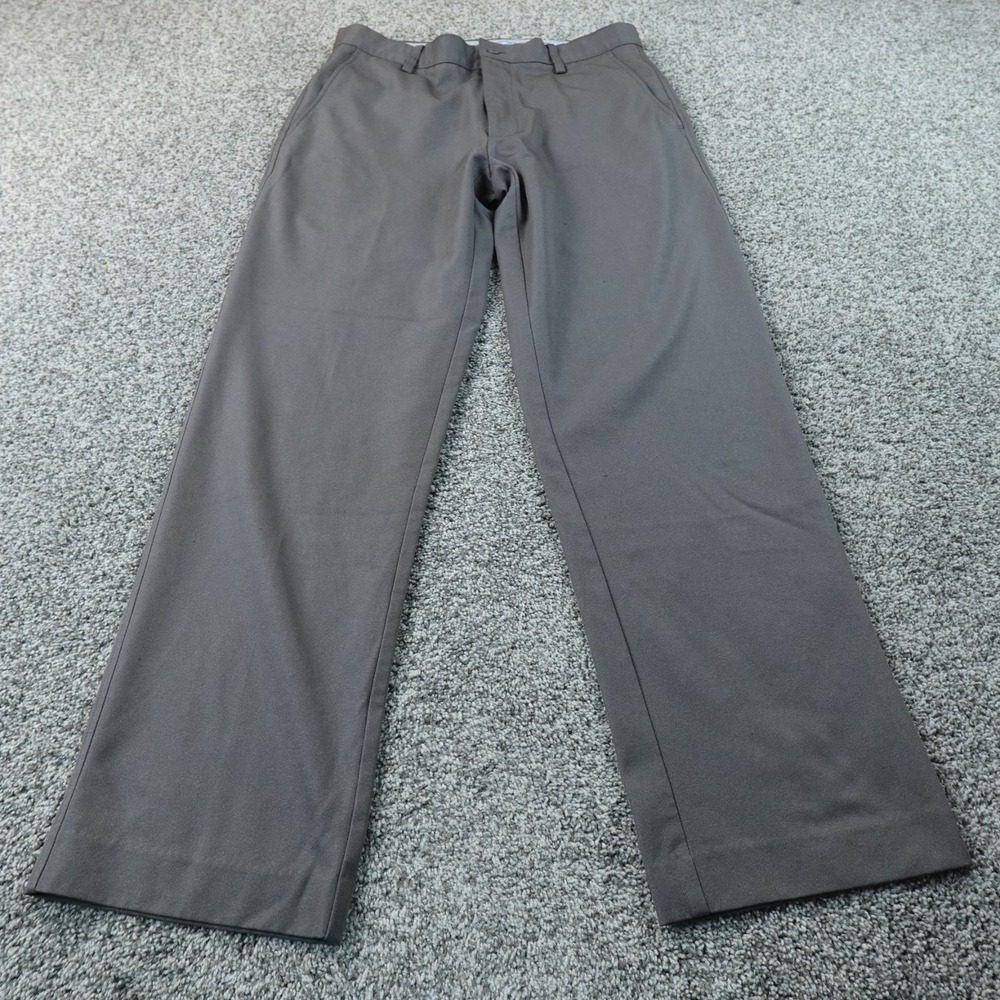 FootJoy Pants Mens 34X32 Gray Golf Performance Chino Tech Flat Front Stretch